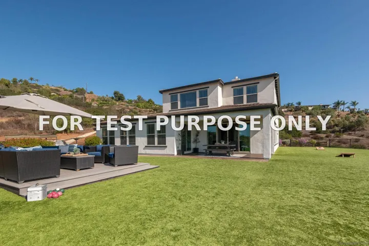 Demo/Test Data 14546 Highcrest Ct, Poway, CA 92064