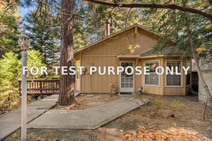 Demo/Test Data 26582 Lake Forest Drive, Twin Peaks, CA 92391