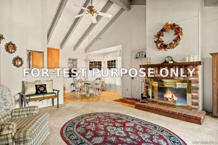 Demo/Test Data 26582 Lake Forest Drive, Twin Peaks, CA 92391