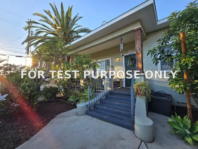 Demo/Test Data 2607 Darwin Ave Northwest, Los Angeles, CA 90031
