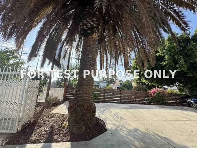 Demo/Test Data 2607 Darwin Ave Northwest, Los Angeles, CA 90031