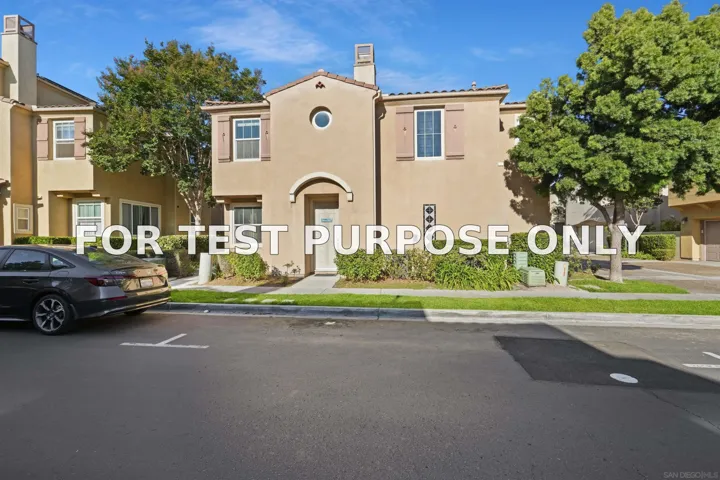 Demo/Test Data 1445 Caminito Sicilia, Chula Vista, CA 91915