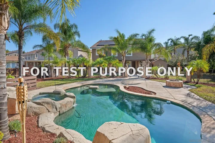 Demo/Test Data 23600 Desert Oak Ln, Murrieta, CA 92562