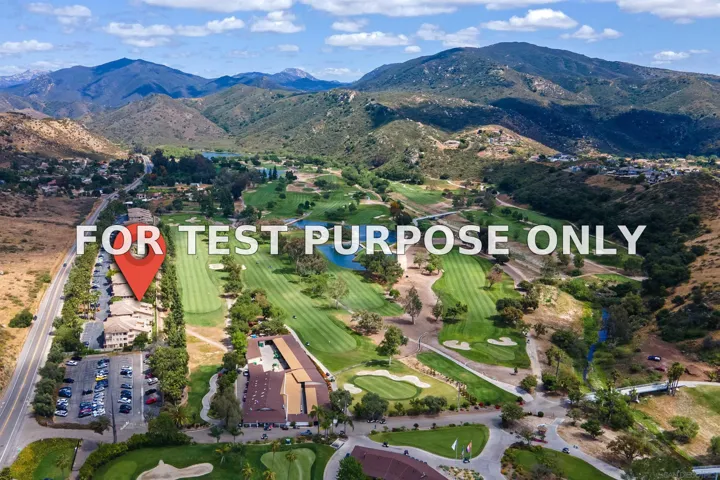 Demo/Test Data 3177 Dehesa Road 14, El Cajon, CA 92019