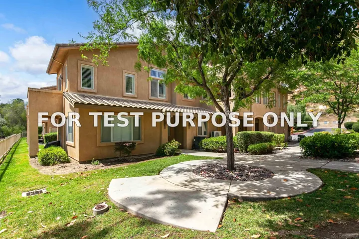 Demo/Test Data 3177 Dehesa Road 14, El Cajon, CA 92019