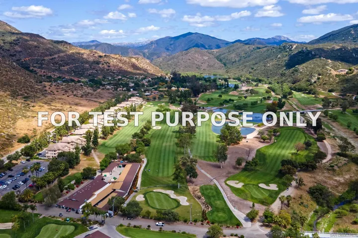 Demo/Test Data 3177 Dehesa Road 14, El Cajon, CA 92019