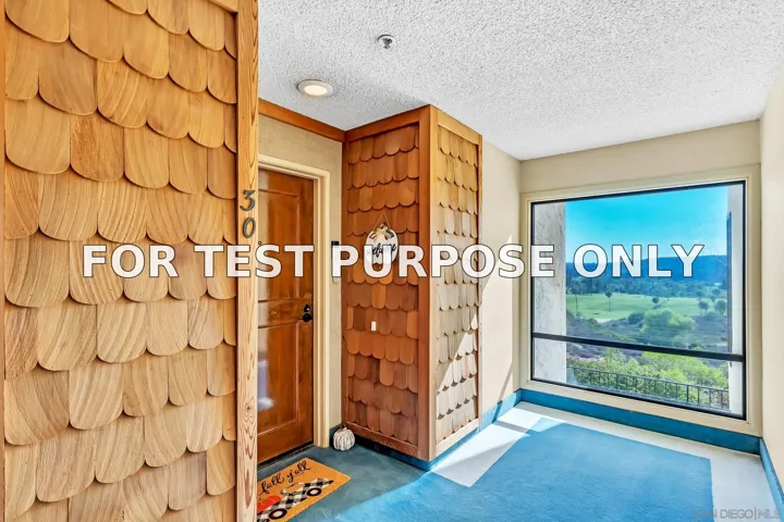 Demo/Test Data 11233 Tierrasanta Blvd Unit 30, San Diego, CA 92124