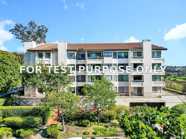 Demo/Test Data 11233 Tierrasanta Blvd Unit 30, San Diego, CA 92124