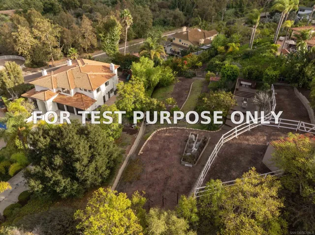 Demo/Test Data 2815 Santa Fe Vista Ct, Encinitas, CA 92024