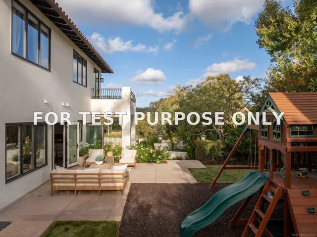 Demo/Test Data 2815 Santa Fe Vista Ct, Encinitas, CA 92024