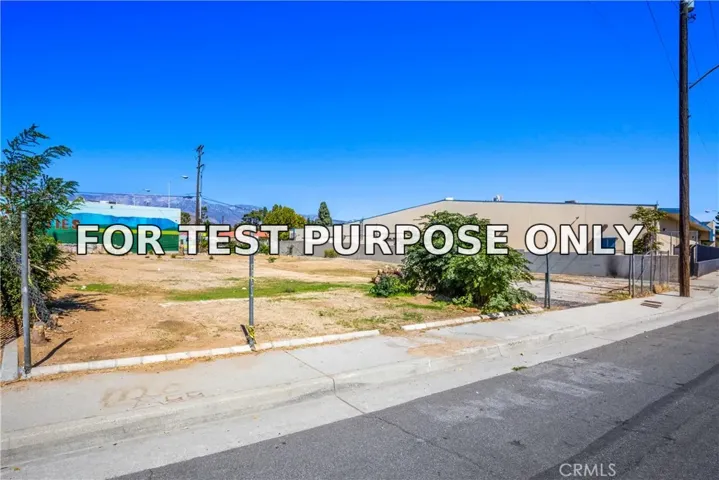 Demo/Test Data 579 W Livingston, Banning, CA 92220