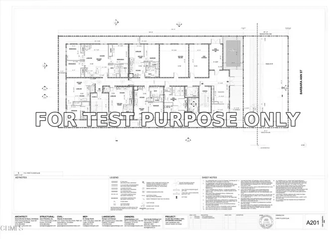 Demo/Test Data 12801 Barbara Ann Street, North Hollywood, CA 91605