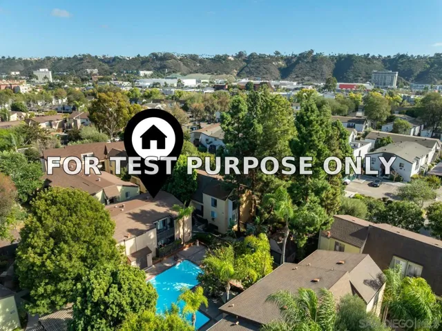 Demo/Test Data 7952 Mission Center Ct Unit D, San Diego, CA 92108