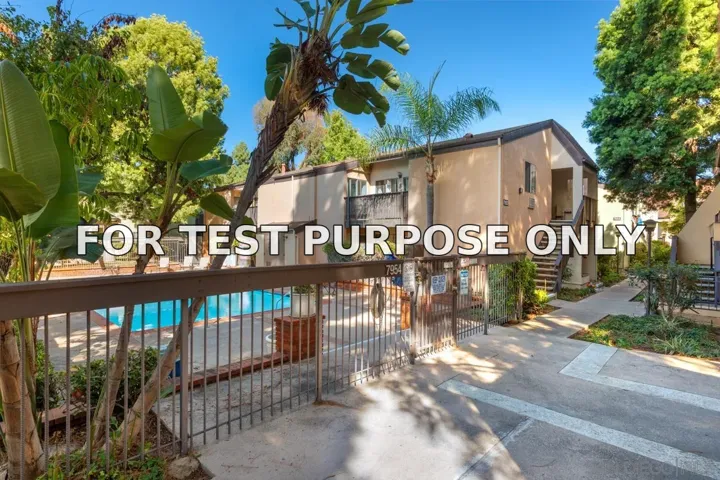 Demo/Test Data 7952 Mission Center Ct Unit D, San Diego, CA 92108
