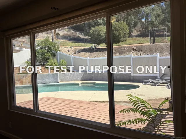 Demo/Test Data 10955-10957 Valle Vista Road, Lakeside, CA 92040