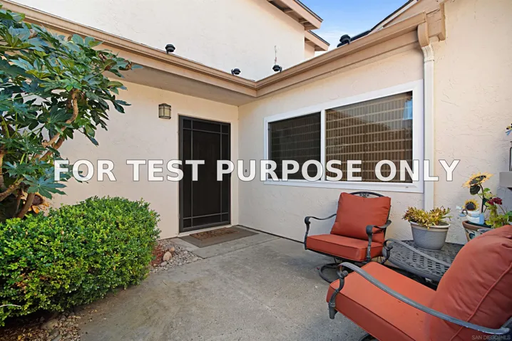 Demo/Test Data 9917 Aviary Drive, San Diego, CA 92131
