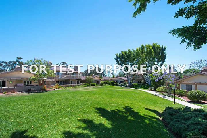 Demo/Test Data 9917 Aviary Drive, San Diego, CA 92131