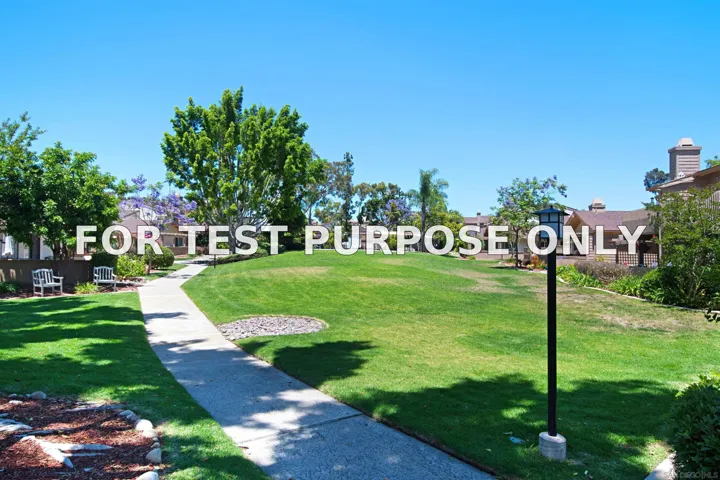 Demo/Test Data 9917 Aviary Drive, San Diego, CA 92131