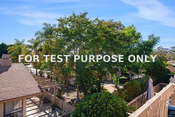 Demo/Test Data 9917 Aviary Drive, San Diego, CA 92131