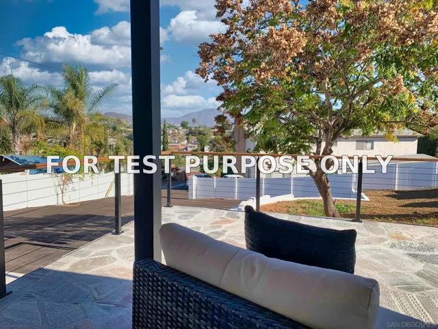 Demo/Test Data 2108 El Prado Ave, Lemon Grove, CA 91945