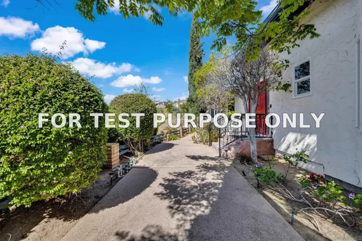 Demo/Test Data 12673 Jackson Hill Dr, El Cajon, CA 92021