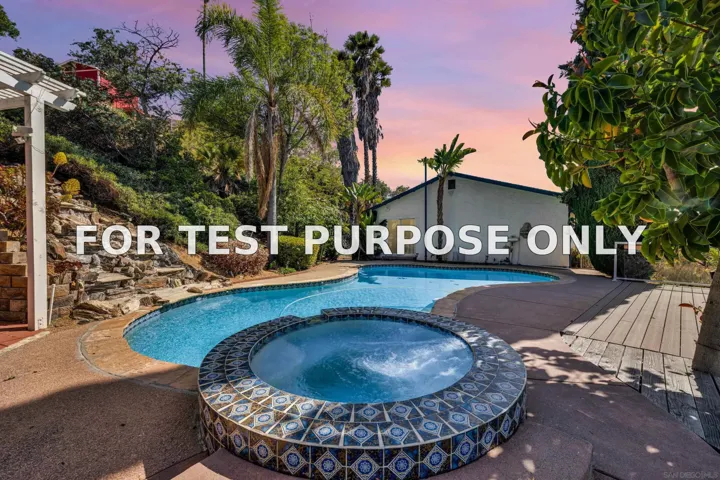 Demo/Test Data 12673 Jackson Hill Dr, El Cajon, CA 92021
