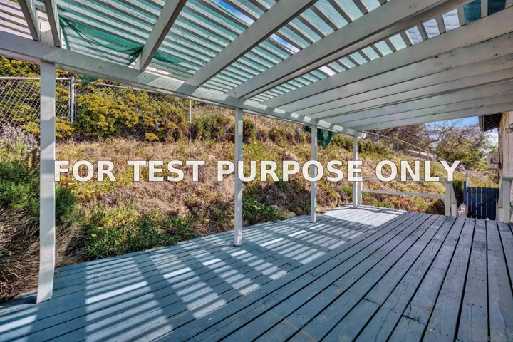Demo/Test Data 12673 Jackson Hill Dr, El Cajon, CA 92021