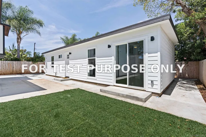 Demo/Test Data 1160 Erica St, Escondido, CA 92027
