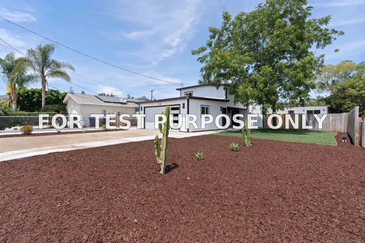 Demo/Test Data 1160 Erica St, Escondido, CA 92027