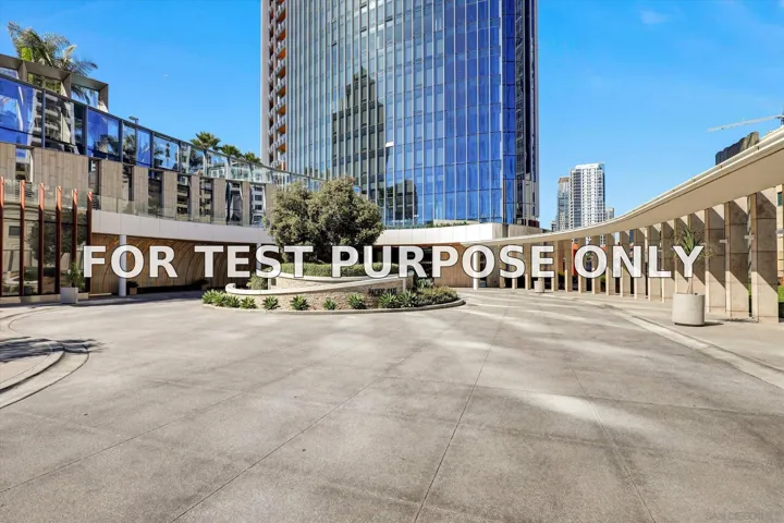 Demo/Test Data 888 W W E St Unit 502, San Diego, CA 92101
