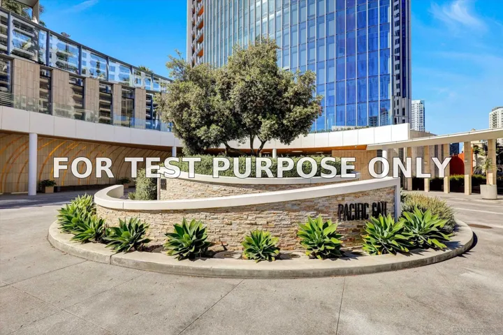 Demo/Test Data 888 W W E St Unit 502, San Diego, CA 92101