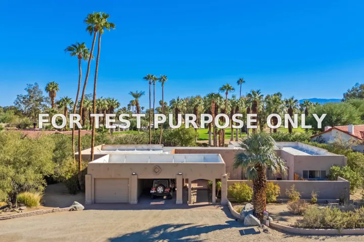 Demo/Test Data 119 Montezuma Rd, Borrego Springs, CA 92004