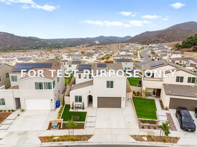 Demo/Test Data 35168 Bergamot Cv, Fallbrook, CA 92028
