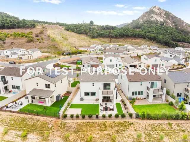 Demo/Test Data 35168 Bergamot Cv, Fallbrook, CA 92028