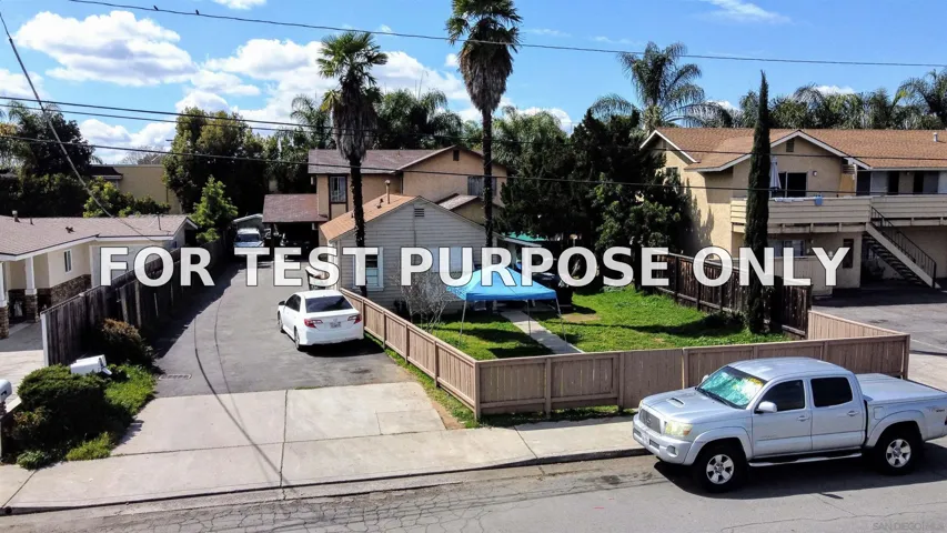 Demo/Test Data 565 N Beech St, Escondido, CA 92025