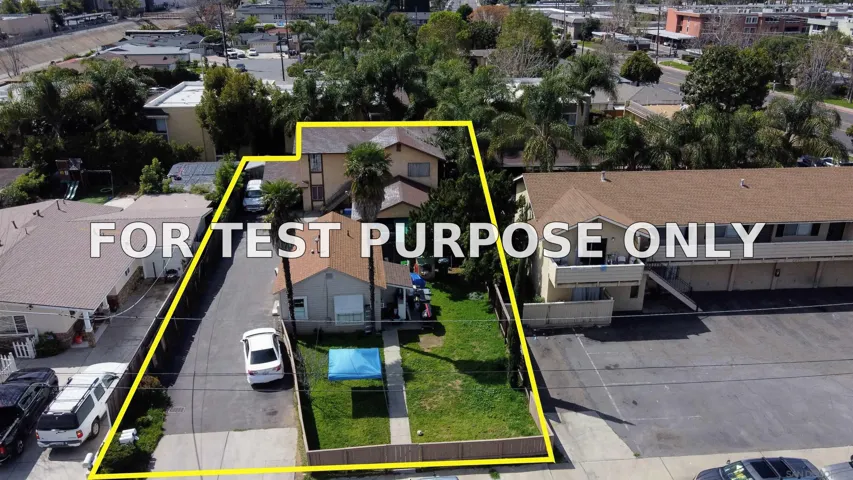 Demo/Test Data 565 N Beech St, Escondido, CA 92025