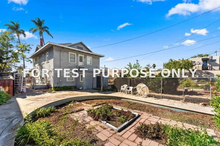 Demo/Test Data 4655-4663 Campus Ave Unit 9, 11&12, San Diego, CA 92116