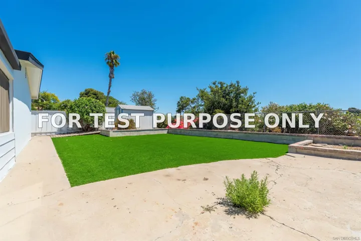 Demo/Test Data 3567 Mount Everest Blvd, San Diego, CA 92111