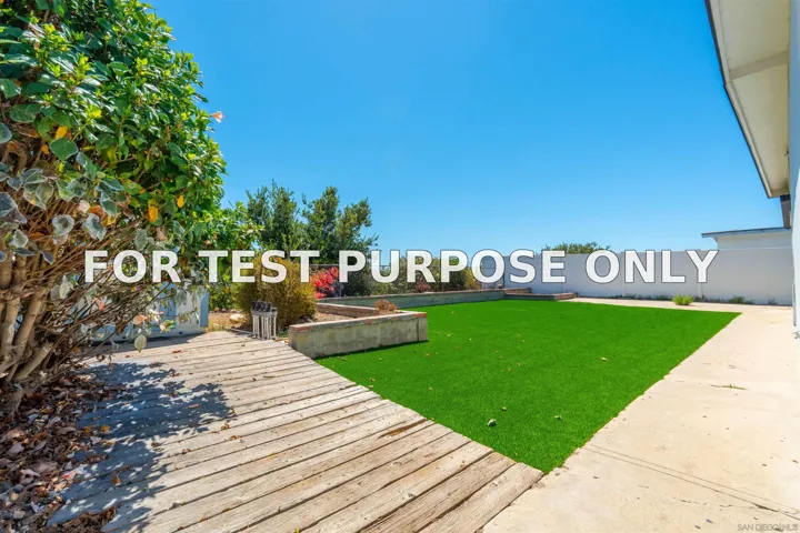 Demo/Test Data 3567 Mount Everest Blvd, San Diego, CA 92111