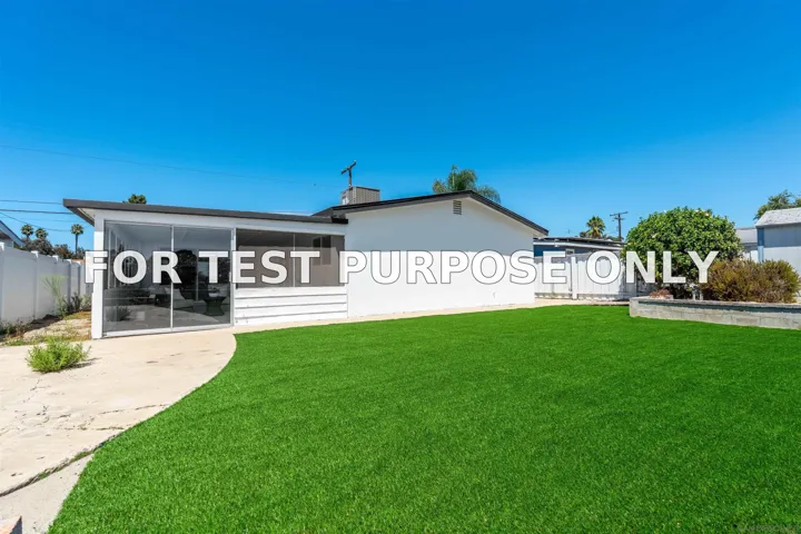 Demo/Test Data 3567 Mount Everest Blvd, San Diego, CA 92111