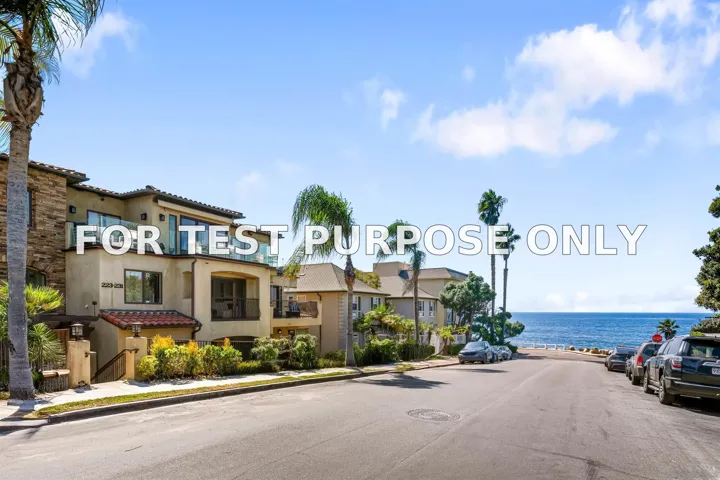 Demo/Test Data 229 Bonair Street, La Jolla, CA 92037