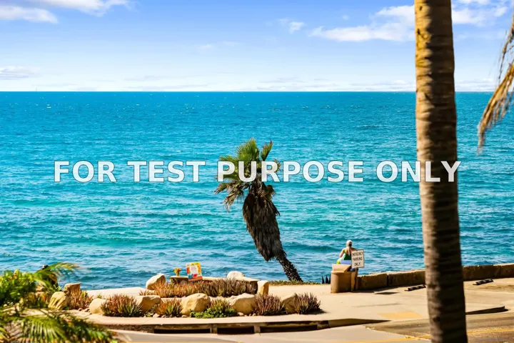 Demo/Test Data 229 Bonair Street, La Jolla, CA 92037