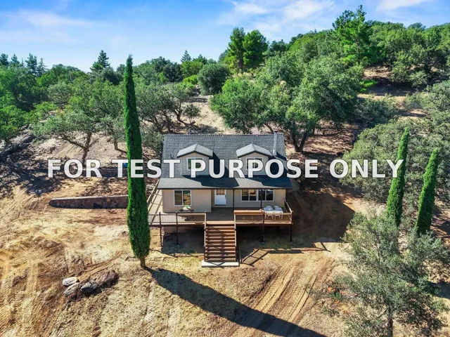Demo/Test Data 4651 Eagle Peak Rd, Julian, CA 92036