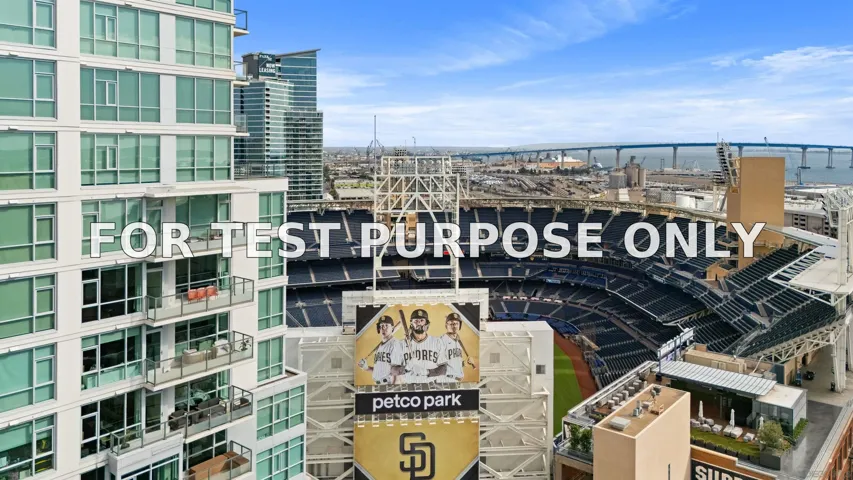 Demo/Test Data 325 7th Ave Unit 1507, San Diego, CA 92101