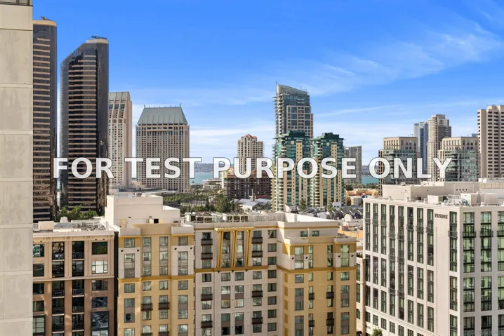 Demo/Test Data 325 7th Ave Unit 1507, San Diego, CA 92101