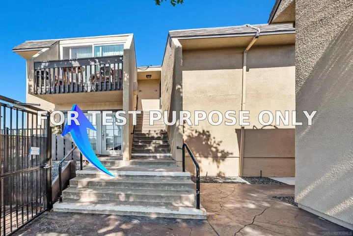 Demo/Test Data 6333 Mount Ada Road Unit 278, San Diego, CA 92111