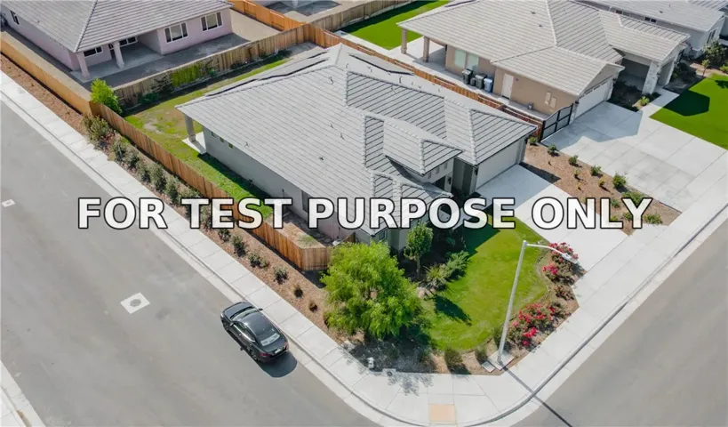 Demo/Test Data 11001 Arundel Way, Bakersfield, CA 93311