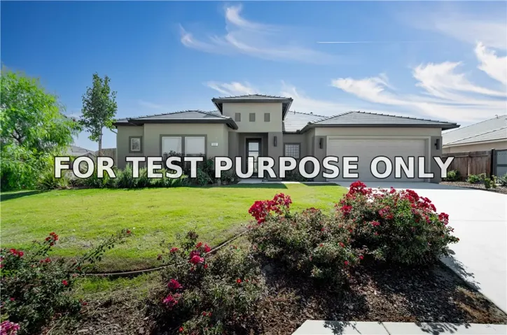 Demo/Test Data 11001 Arundel Way, Bakersfield, CA 93311