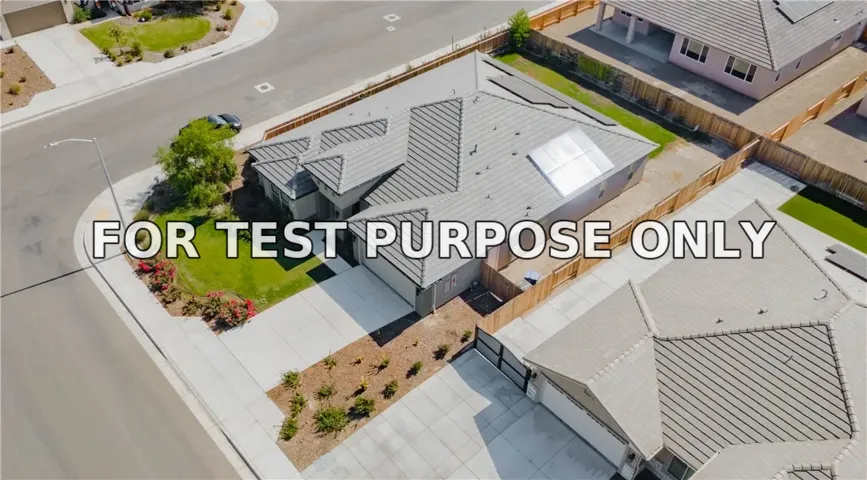 Demo/Test Data 11001 Arundel Way, Bakersfield, CA 93311