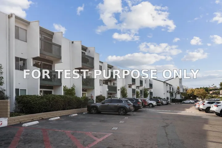 Demo/Test Data 4060 Huerfano Ave Unit 130, San Diego, CA 92117